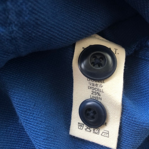 NWOT THE GREAT. CASUAL BUTTON TOP - Picture 7 of 8